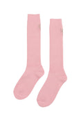 MARDI MERCREDI -  LONG SOCKS MRD LOGO_PINK LATTE