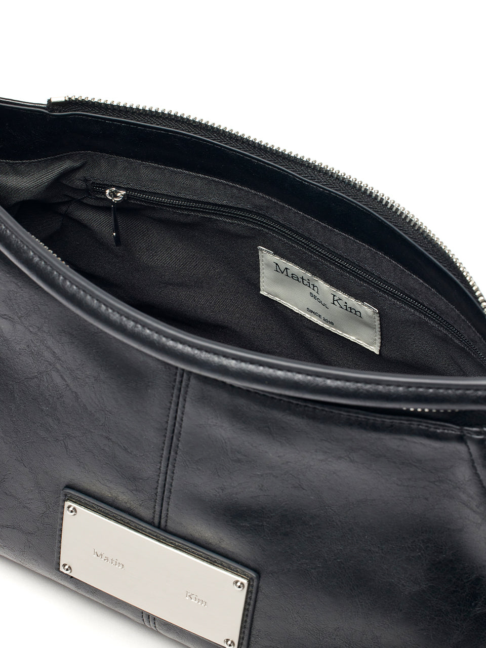 MATIN KIM - SIDE ZIPPER TWO WAY BAG IN BLACK – KORIAH