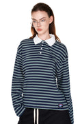 PUSH PUSH - RUGBY POLO SHIRT / Navy Green