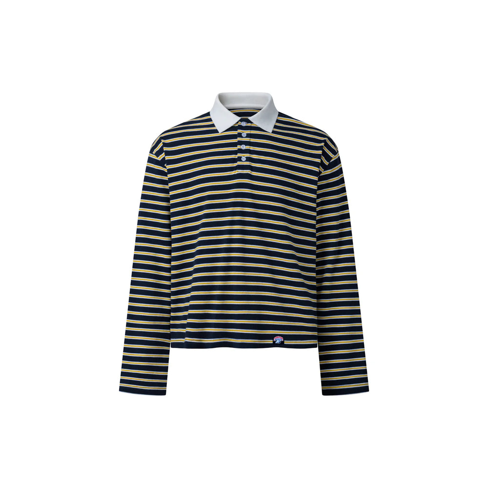 PUSH PUSH - RUGBY POLO SHIRT / Mustard Yellow
