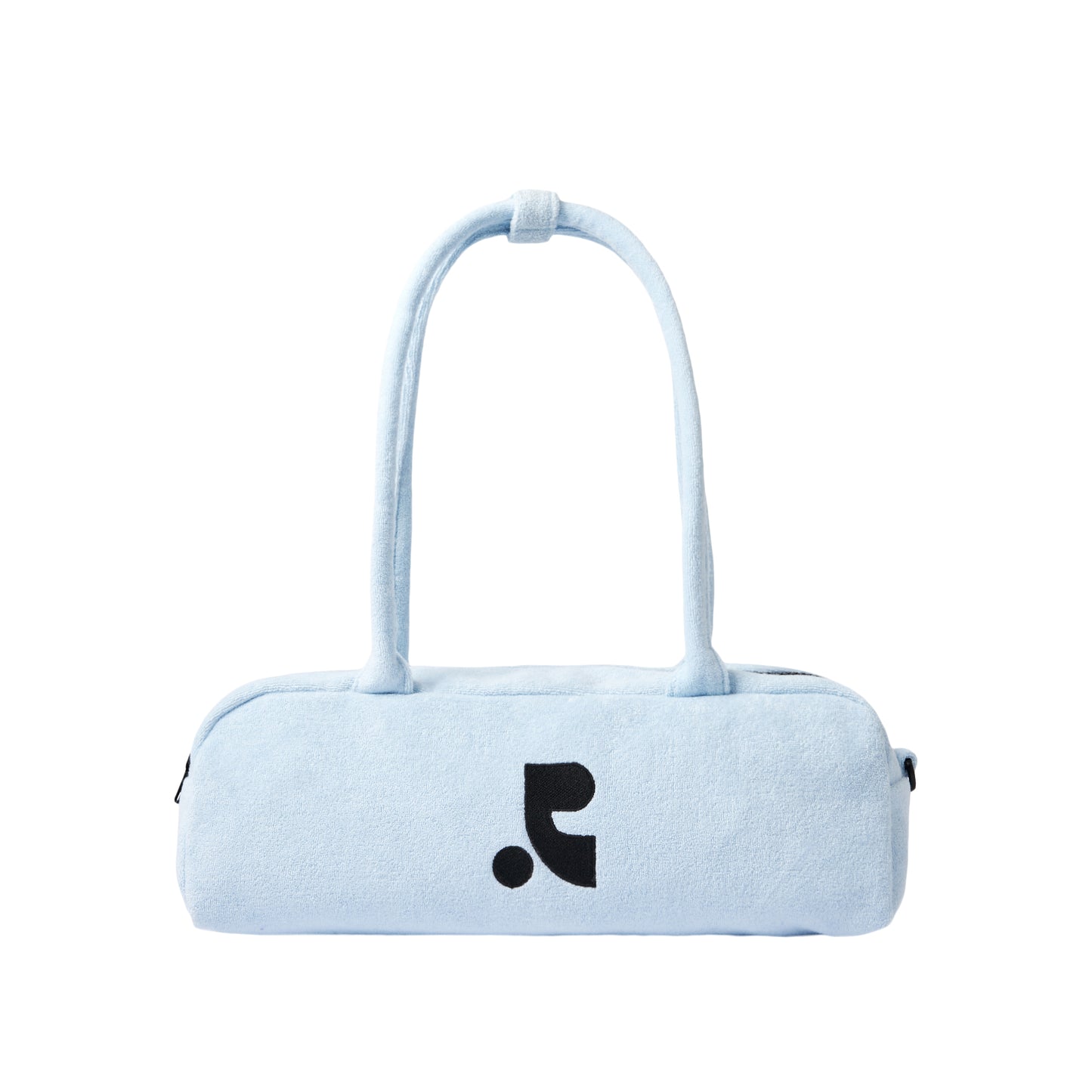 REST & RECREATION -  RR LOGO TERRY SHOULDER BAG - SKYBLUE