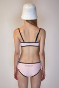 REST & RECREATION -  RR LOGO BIKINI - PINK