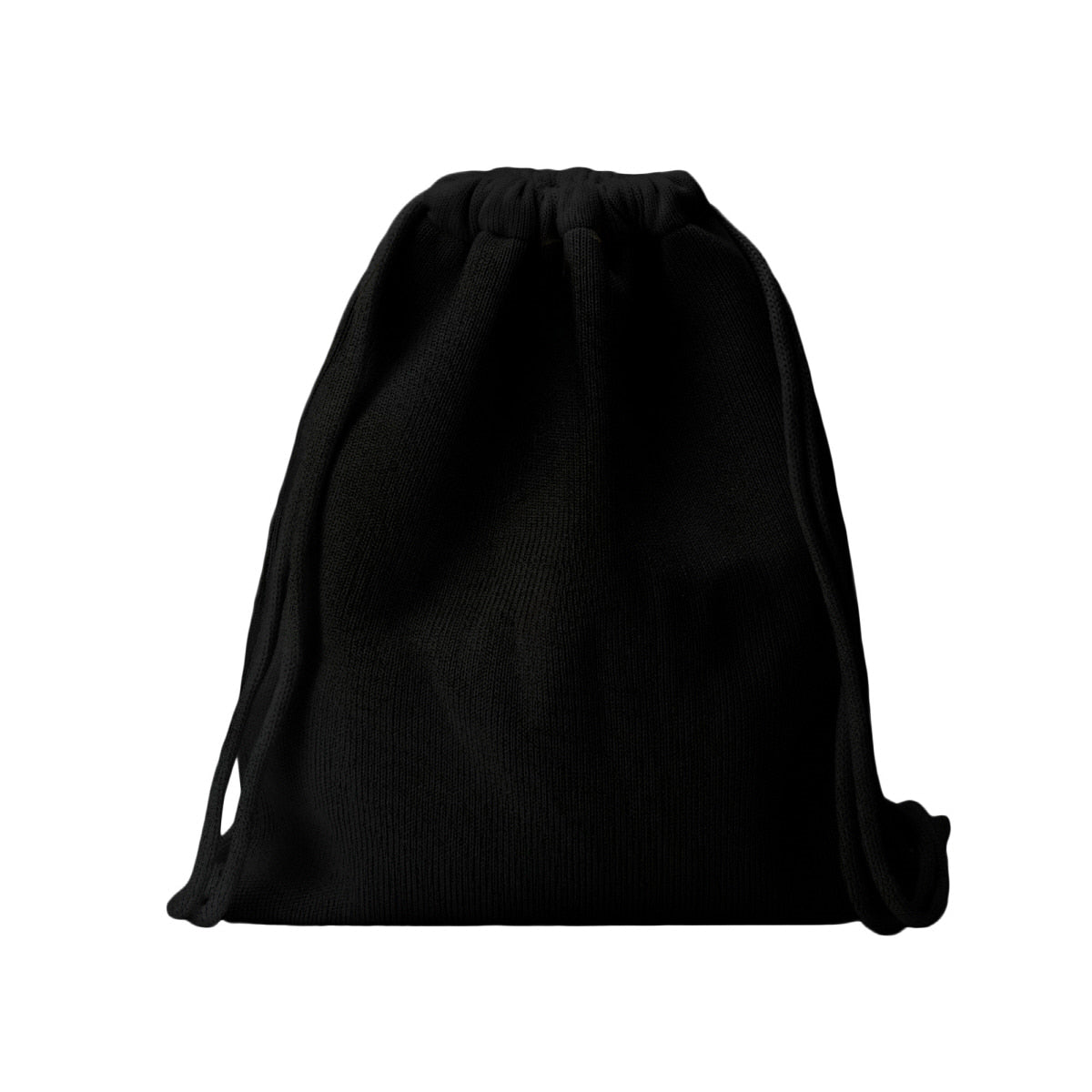 REST & RECREATION -  RR JACQUARD STRING BACKPACK - BLACK