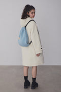 REST & RECREATION -  RR JACQUARD STRING BACKPACK - SKYBLUE