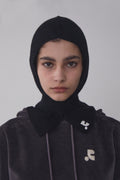 REST & RECREATION -  RR LOGO BALACLAVA - BLACK