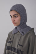 REST & RECREATION -  RR LOGO BALACLAVA - GREY