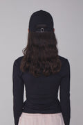 REST & RECREATION -  RR STITCH BALL CAP - BLACK