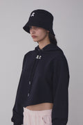 REST & RECREATION -  RR LOGO WASHED BUCKET HAT - BLACK