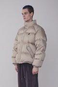 REST & RECREATION -  (M)RR OVERSIZED DOWN JACKET - BEIGE