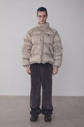 REST & RECREATION -  (M)RR OVERSIZED DOWN JACKET - BEIGE