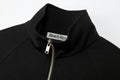 REST & RECREATION -  RR RAGLAN JERSEY JACKET - BLACK