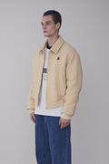 REST & RECREATION -  RR COMMUNITY BOMBER JACKET - IVORY