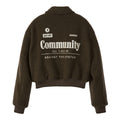 REST & RECREATION -  RR COMMUNITY BOMBER JACKET - KHAKI