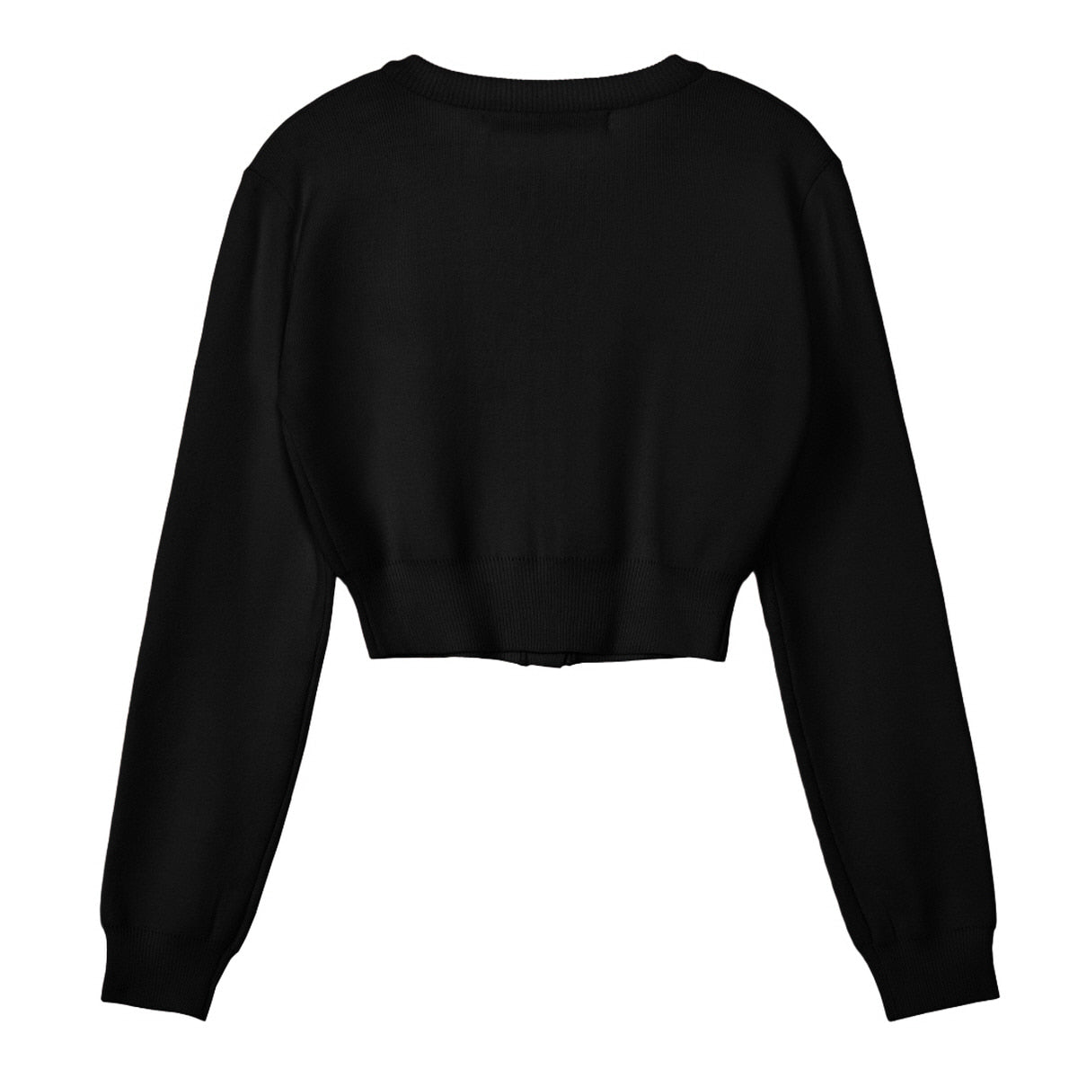 REST & RECREATION -  RR CROPPED KNIT CARDIGAN ( 3 COLOUR )