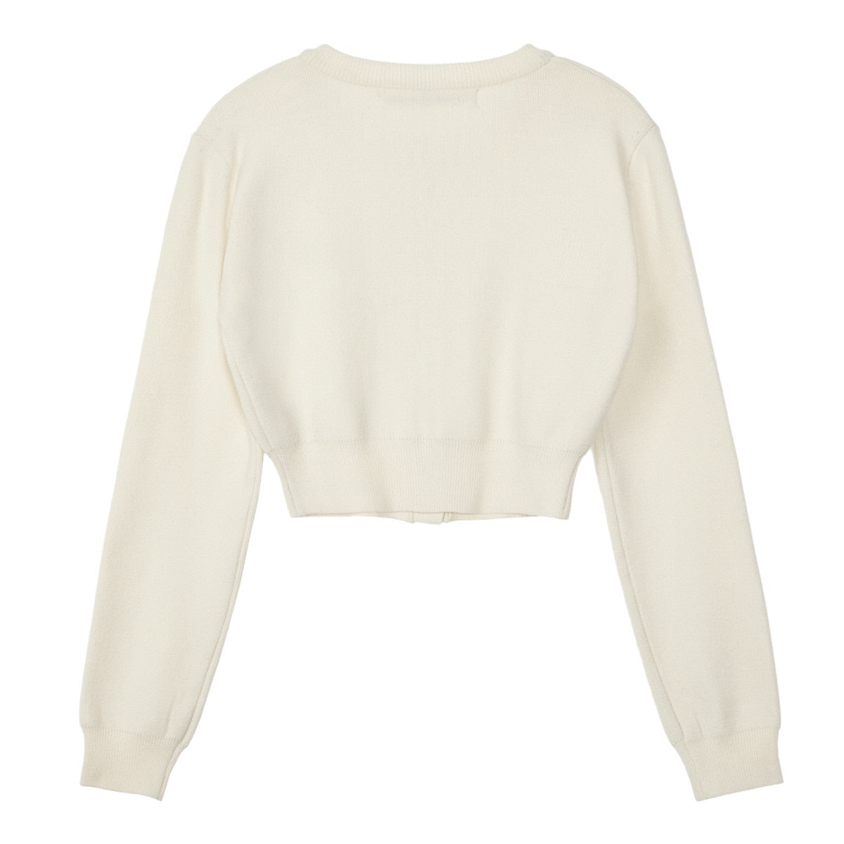 REST & RECREATION -  RR CROPPED KNIT CARDIGAN ( 3 COLOUR )