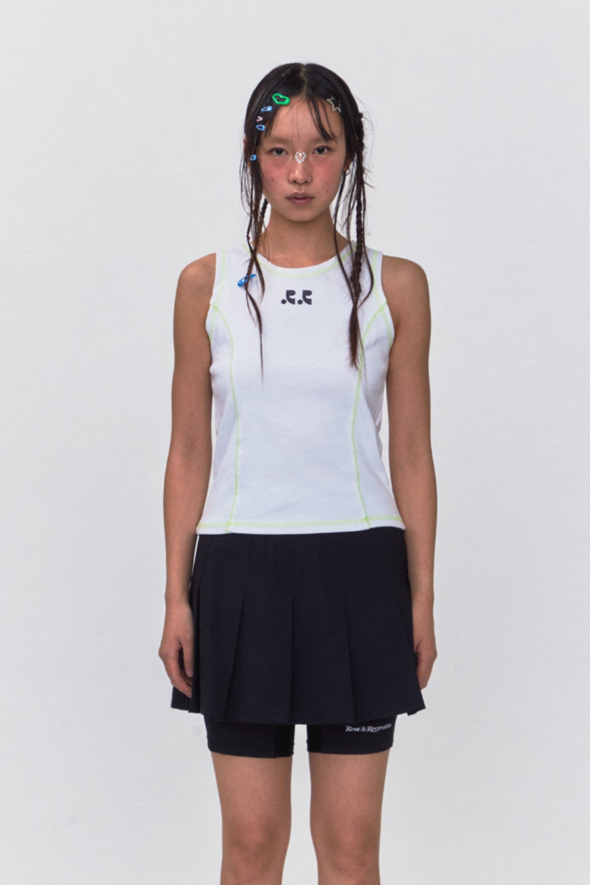 REST & RECREATION -  RR COLORATION SLEEVELESS TOP（ 3 colour）