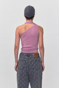 REST & RECREATION -  RR ONE SHOULDER TIE TOP（ 2 colour）