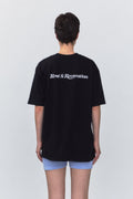 REST & RECREATION -  RR LOGO OVERSIZE T-SHIRT（ 4 colour）