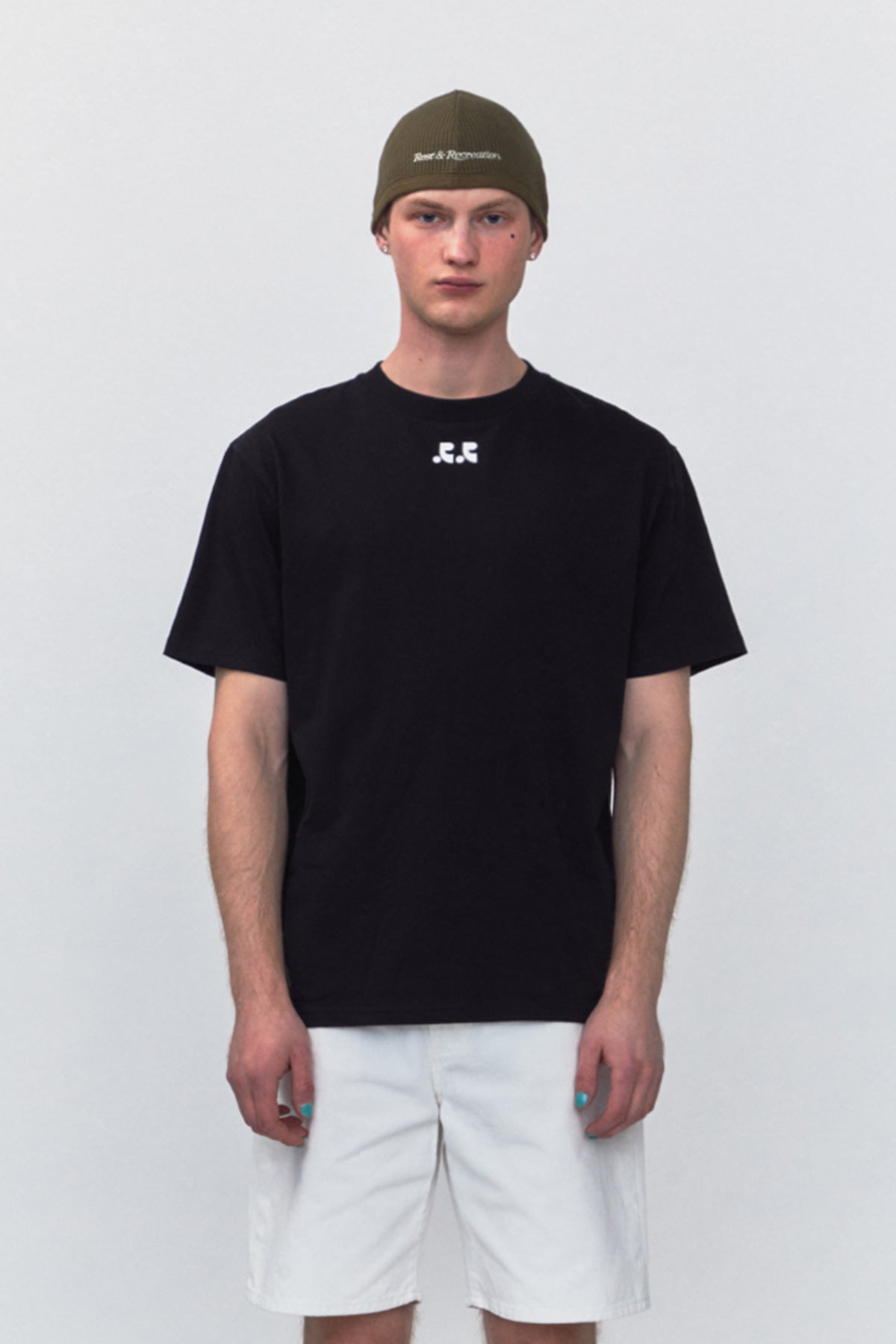 REST & RECREATION -  RR LOGO OVERSIZE T-SHIRT（ 4 colour）