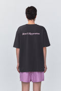 REST & RECREATION -  RR LOGO OVERSIZE T-SHIRT（ 4 colour）