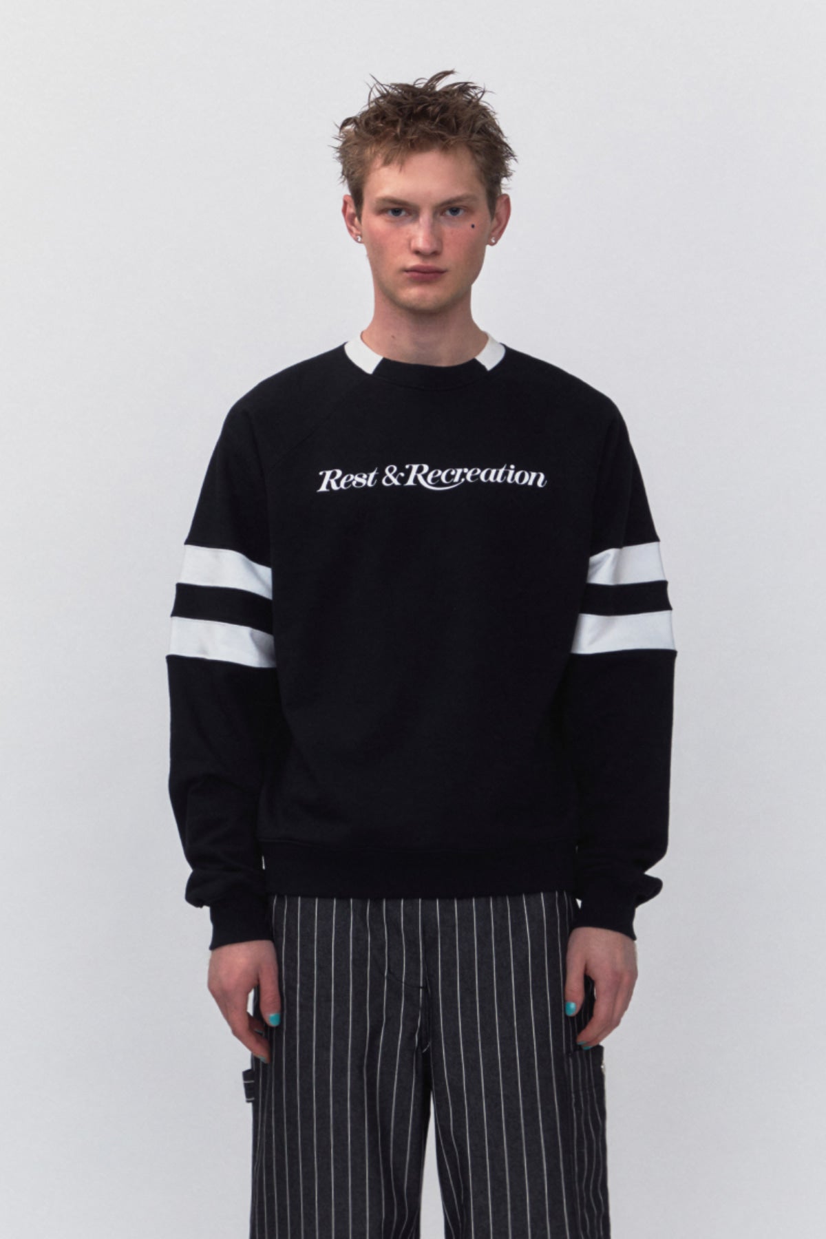 REST & RECREATION -  RR OVERSIZED RAGLAN SWEATSHIRT（ 3 colour）