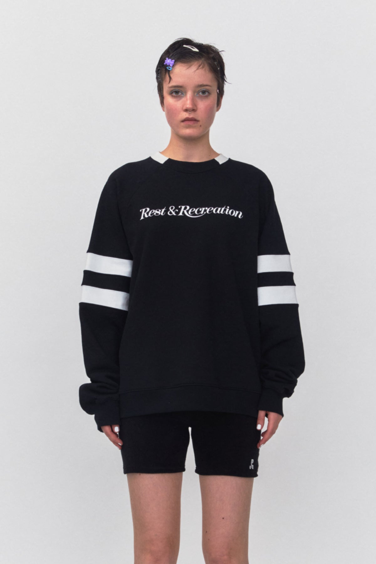 REST & RECREATION -  RR OVERSIZED RAGLAN SWEATSHIRT（ 3 colour）