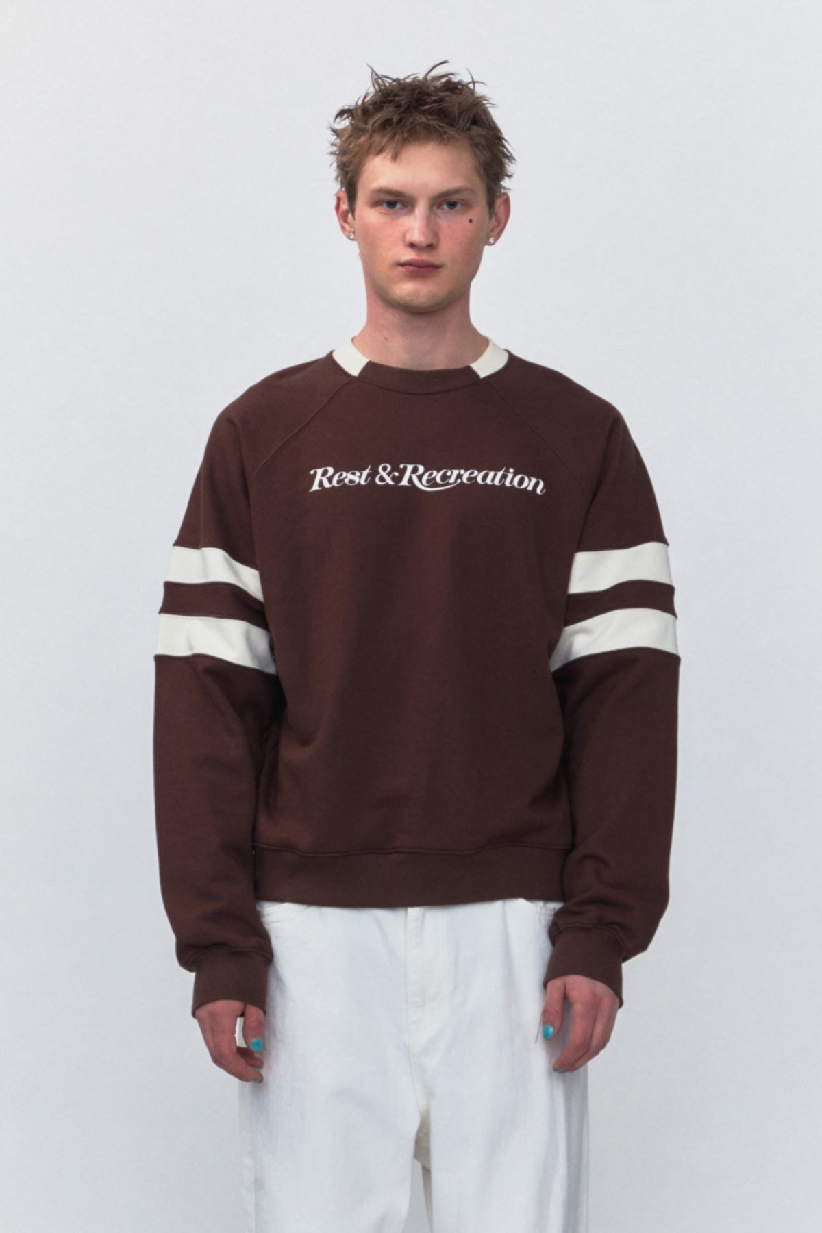 REST & RECREATION -  RR OVERSIZED RAGLAN SWEATSHIRT（ 3 colour）