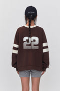 REST & RECREATION -  RR OVERSIZED RAGLAN SWEATSHIRT（ 3 colour）