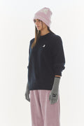 REST & RECREATION -  LOGO FOLDING BEANIE - PINK