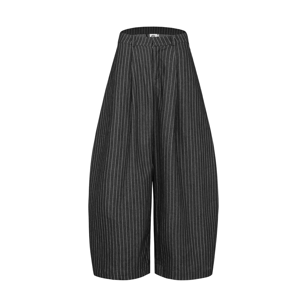 PUSH PUSH - PP STRIPED PANTS / Black