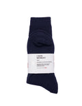 MARDI MERCREDI -  SOCKS MRD LOGO_NAVY YELLOW