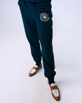 MARDI MERCREDI -  SWEAT PANTS MARCHE EMBLEM_NAVY CREAM