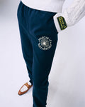 MARDI MERCREDI -  SWEAT PANTS MARCHE EMBLEM_NAVY CREAM