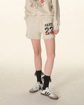 MARDI MERCREDI -  SWEAT SHORTS NUMERO 23_OATMEAL BLACK