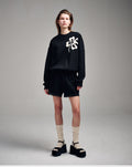 MARDI MERCREDI -  SWEATSHIRT CLOVERMARDI_BLACK CREAM