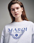 MARDI MERCREDI -  SWEATSHIRT GRAND ALUMNI CLASSIQUE_HEATHER BLUE