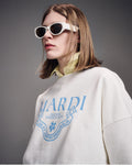 MARDI MERCREDI -  SWEATSHIRT GRAND ALUMNI CLASSIQUE_WHITE SKY