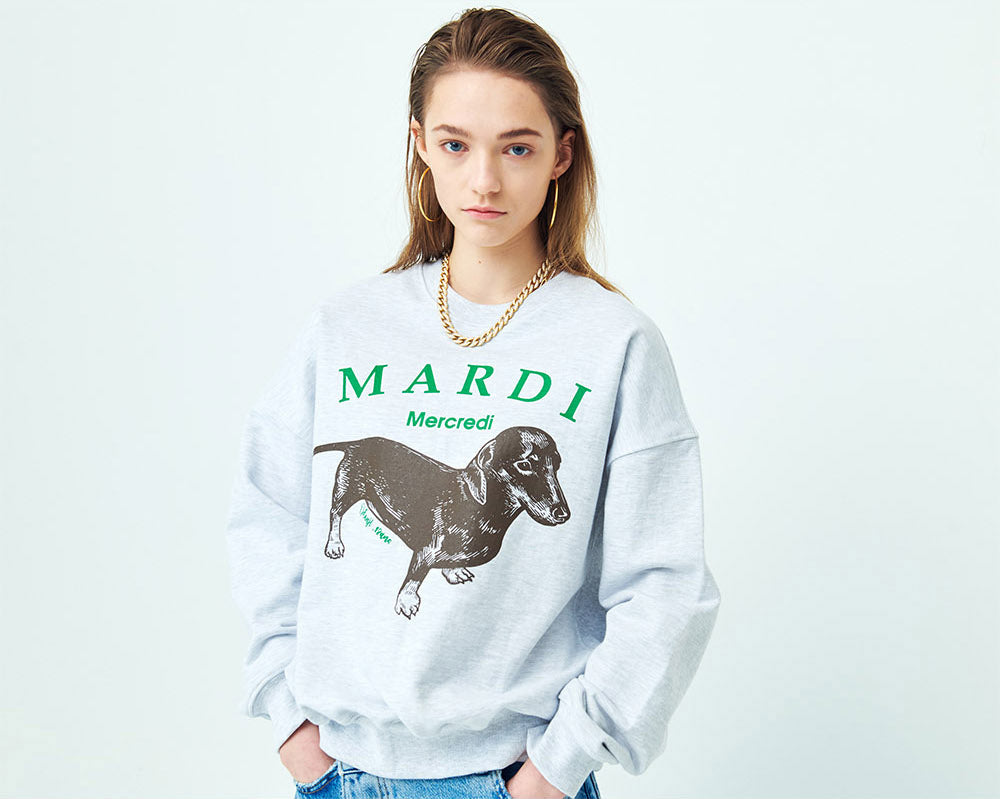 MARDI MERCREDI -  SWEATSHIRT DDANJI_HEATHER