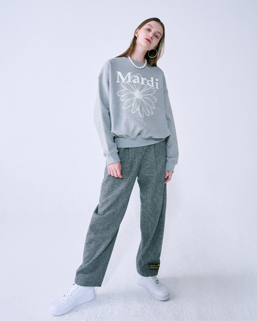 トップス MARDI MERCREDI SWEATSHIRT GREY MARDI MERCREDI DDANJI Sweatshirt in Grey: Comfortable