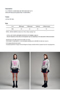 MARDI MERCREDI -  SWEATSHIRT FLOWERMARDI_GREY PINK