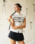Mia Ritta - Olivia Top / White