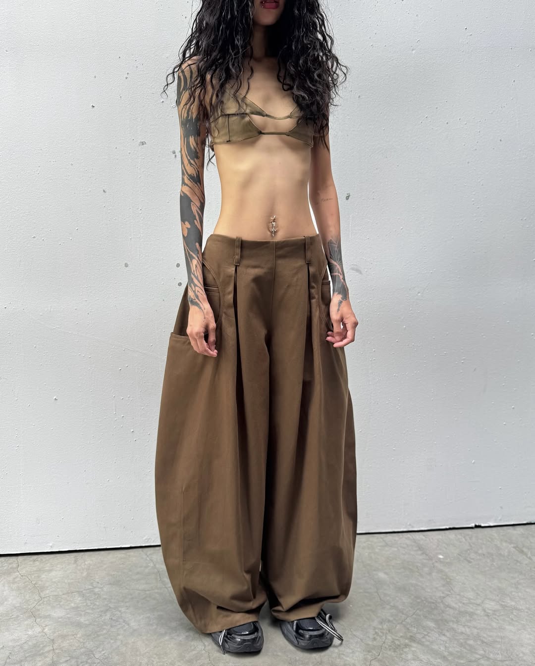 Sagittarius.A+ - Orionis wide pants / Brown (Dispatch in 48hrs)