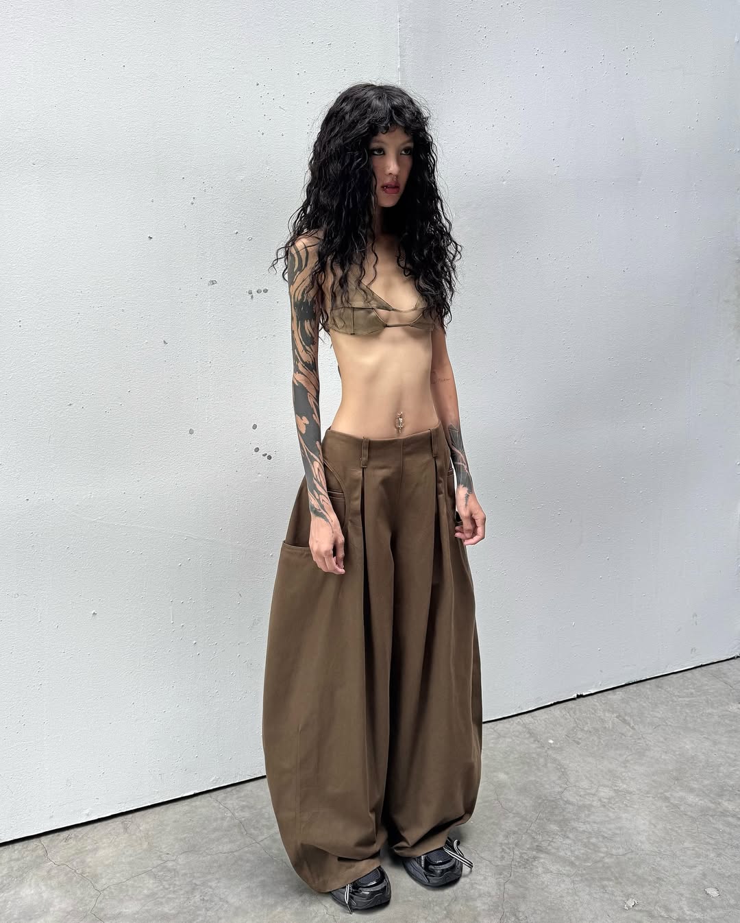Sagittarius.A+ - Orionis wide pants / Brown (Dispatch in 48hrs)