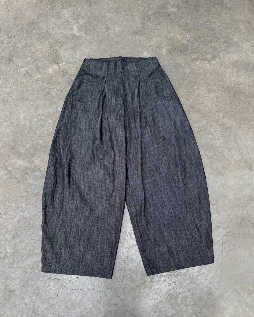 Sagittarius.A+ - Orionis wide pants / raw denim (Dispatch in 48hrs)