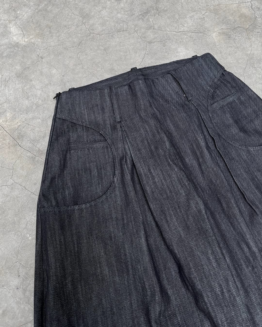 Sagittarius.A+ - Orionis wide pants / raw denim (Dispatch in 48hrs)