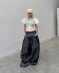 Sagittarius.A+ - Orionis wide pants / raw denim (Dispatch in 48hrs)