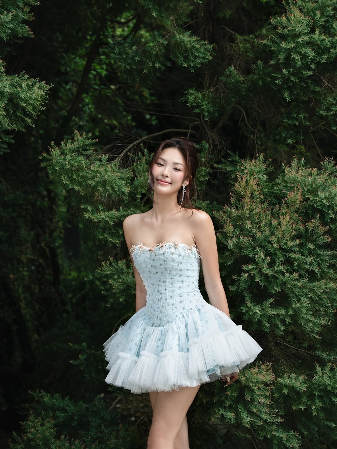 LANE CI - MOUDY DRESS / Sky Blue