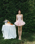 LANE CI - BLOOM DRESS / Pink