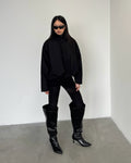 Sagittarius.A+ - Crafted Puffy Bomber / Black