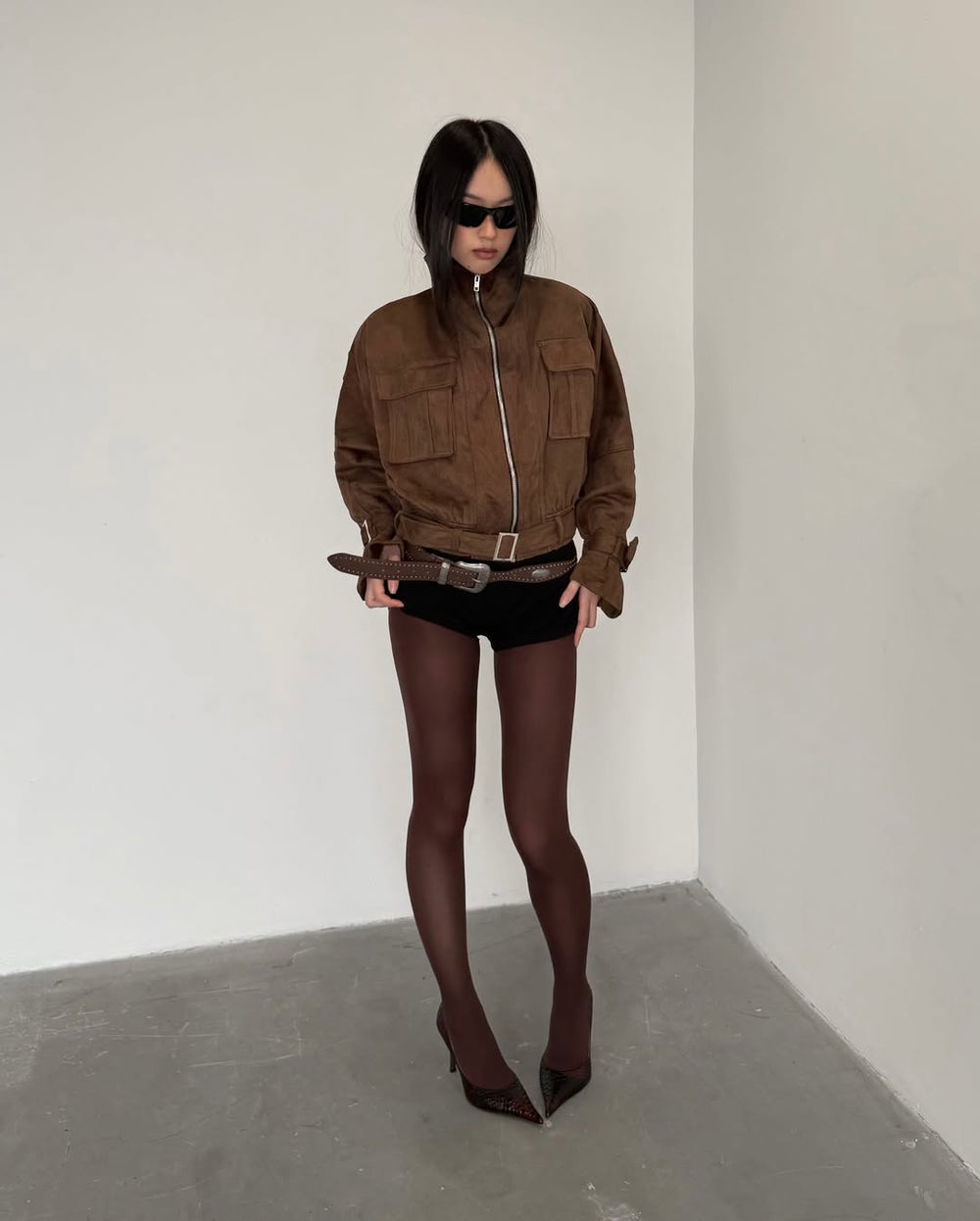 Sagittarius.A+ - Florian Suede Jacket / Brown (Dispatch in 48hrs)